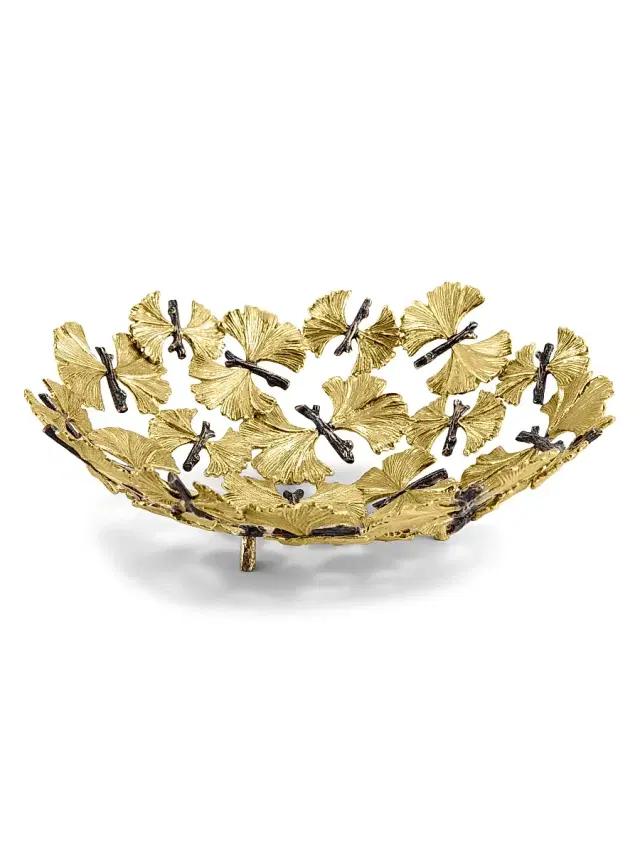 Michael Aram Butterfly Ginkgo Bread Basket