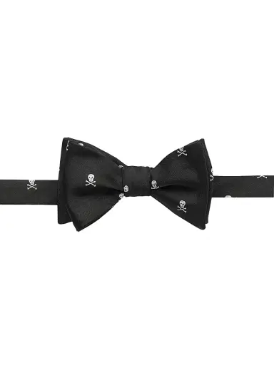 Ralph Lauren Purple Label Men's Skull & Crossbones Bow Tie | Thumbnail 1 Ralph Lauren Purple Label Men's Skull & Crossbones Bow Tie | Thumbnail 1