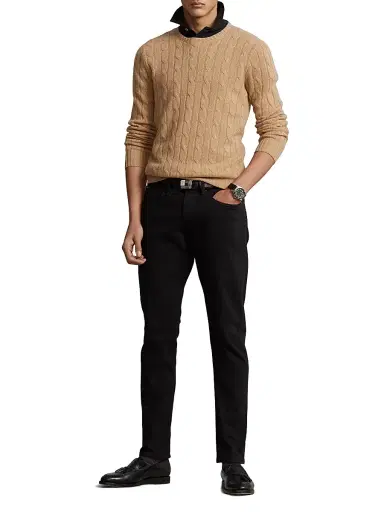 Polo Ralph Lauren Men's Sullivan Stretch Slim Jeans - Black | Thumbnail 2