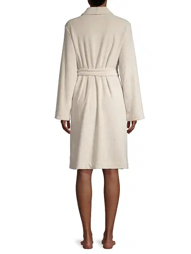 Hanro Women's Plush Wrap Robe | Thumbnail 5 Hanro Women's Plush Wrap Robe | Thumbnail 5