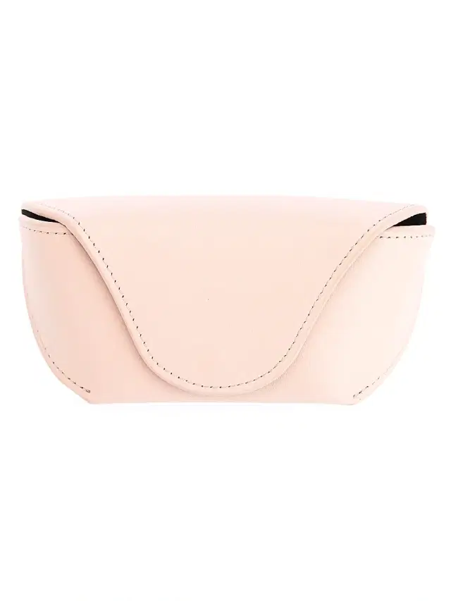 Royce New York Women's Leather Sunglasses Carrying Case - Light Pink