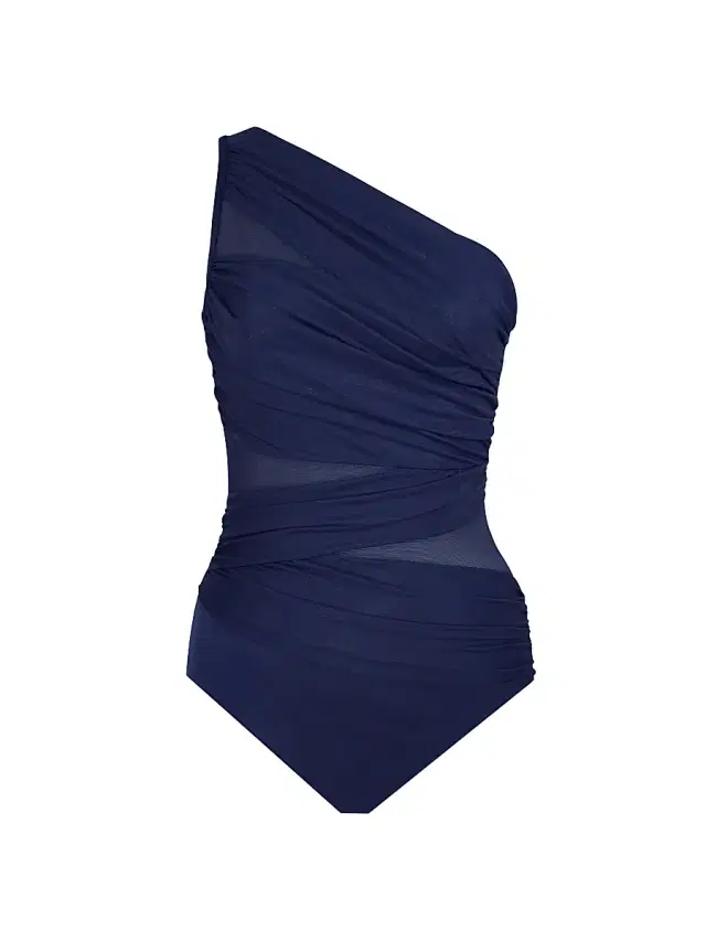Women's Network Jena One-Piece Mesh Swimsuit - Midnight
