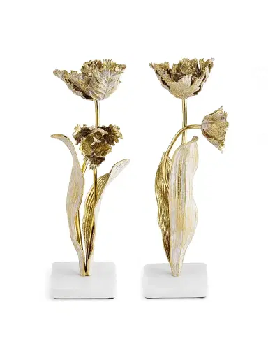 Michael Aram Tulip Candle Holder Two-Piece Set | Thumbnail 2