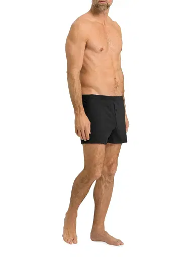 Hanro Cotton Sporty Knit Boxers - Black - Size XXL | Thumbnail 2 Hanro Cotton Sporty Knit Boxers - Black - Size XXL | Thumbnail 2
