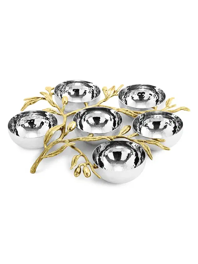 Olive Branch Seder Plate