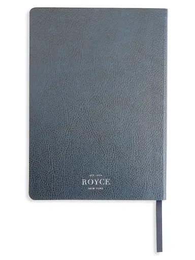 Royce New York Women's Contemporary Leather Journal - Red | Thumbnail 4