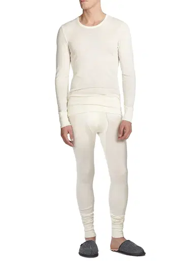 Hanro Woolen Silk Longleg | Thumbnail 2 Hanro Woolen Silk Longleg | Thumbnail 2