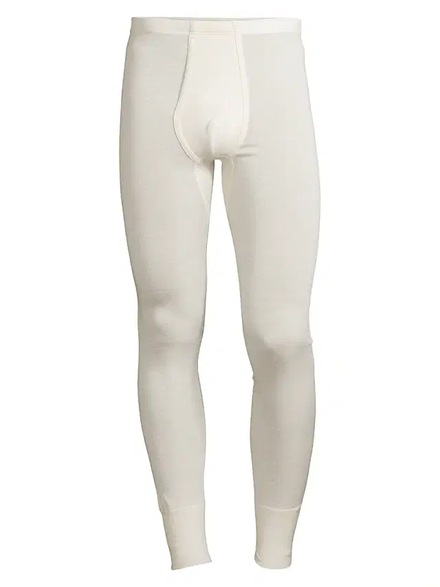 Hanro Woolen Silk Longleg - Beige