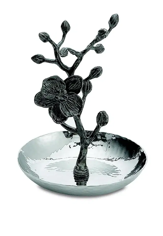 Michael Aram Black Orchid Ring Catch