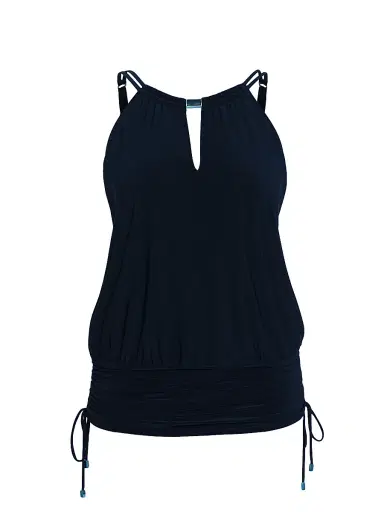 Magicsuit Women's Susan Side-Tie Swimdress - Black | Thumbnail 1