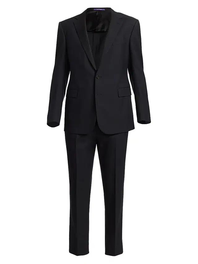 Ralph Lauren Purple Label Men's Gregory Notch-Lapel Tuxedo - Black