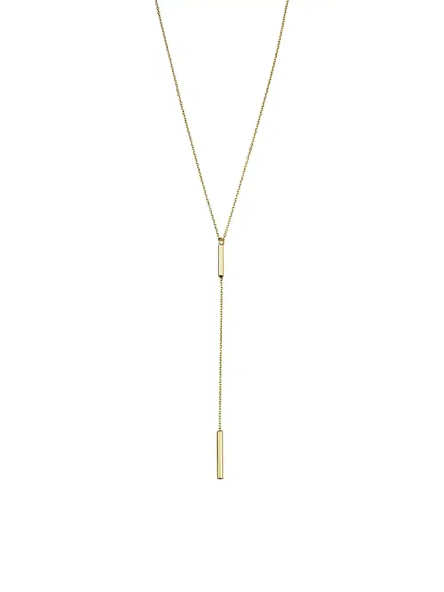 Women's 14K Yellow Gold Vicenza Single Drop Necklace - Yellow Gold