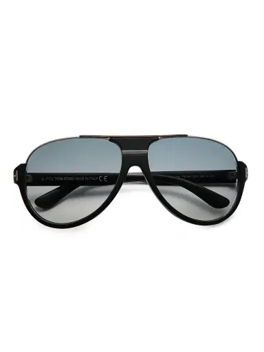 Tom Ford Men's Dimitry Retro Sunglasses - Black | Thumbnail 1 Tom Ford Men's Dimitry Retro Sunglasses - Black | Thumbnail 1