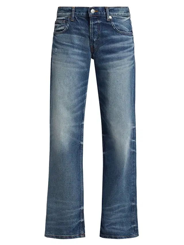 Women's Low-Rise Straight-Leg Jeans - Tommy