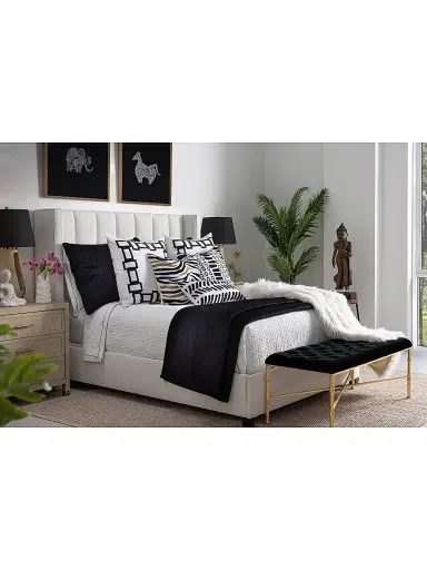 Lili Alessandra Peru Tiger Square Pillow | Thumbnail 7 Lili Alessandra Peru Tiger Square Pillow | Thumbnail 7