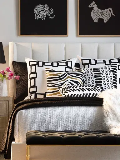 Lili Alessandra Peru Tiger Square Pillow | Thumbnail 8 Lili Alessandra Peru Tiger Square Pillow | Thumbnail 8