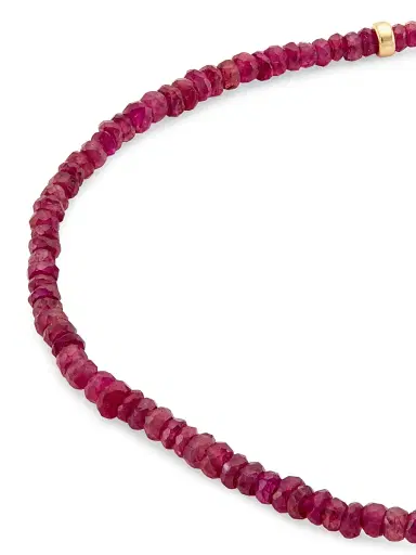Jia Jia Women's Birthstone 14K Yellow Gold & Gemstone Beaded Bracelet - January | Thumbnail 4 Jia Jia Women's Birthstone 14K Yellow Gold & Gemstone Beaded Bracelet - January | Thumbnail 4