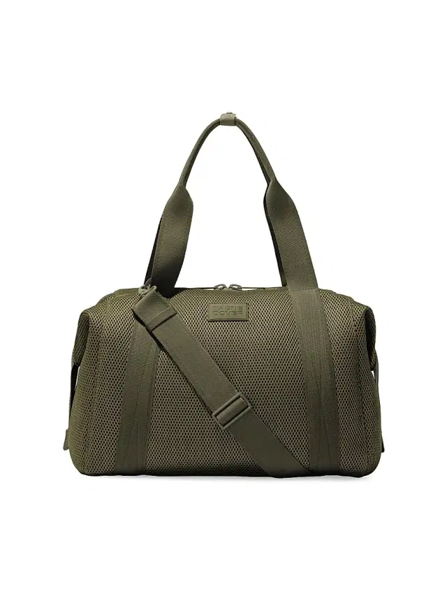 Dagne Dover Air Mesh Landon Large Carryall - Dark Moss