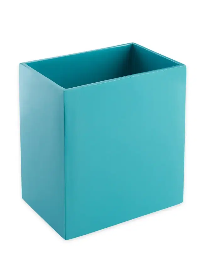 Lacquer Wastebasket