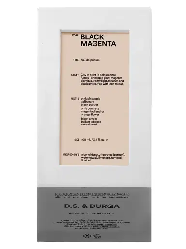 D.S. & DURGA Black Magenta Eau de Parfum 3.3 oz | Thumbnail 4