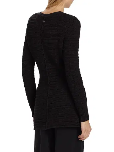 Toccin Women's Constance Knit Jacket - Jet | Thumbnail 5 Toccin Women's Constance Knit Jacket - Jet | Thumbnail 5