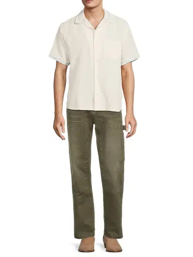 Corridor Men's Stretch Carpenter Jeans - Army - Size 38 | Thumbnail 2