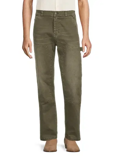 Corridor Men's Stretch Carpenter Jeans - Army - Size 38 | Thumbnail 3
