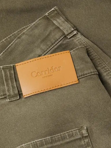 Corridor Men's Stretch Carpenter Jeans - Army - Size 38 | Thumbnail 6