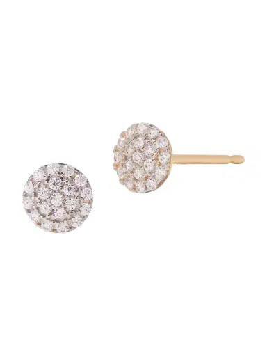 brook & york Women's Marlow 14K Yellow Gold & 0.15 TCW Lab-Grown Diamond Stud Earrings - Gold | Thumbnail 3 brook & york Women's Marlow 14K Yellow Gold & 0.15 TCW Lab-Grown Diamond Stud Earrings - Gold | Thumbnail 3