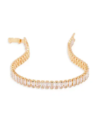 brook & york Women's Priya 14K-Gold Vermeil & Cubic Zirconia Tennis Bracelet - Gold | Thumbnail 2 brook & york Women's Priya 14K-Gold Vermeil & Cubic Zirconia Tennis Bracelet - Gold | Thumbnail 2