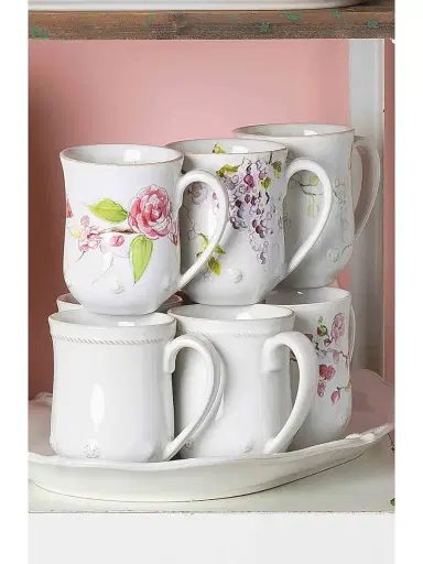 Juliska Berry & Thread Floral Sketch Mug | Thumbnail 3
