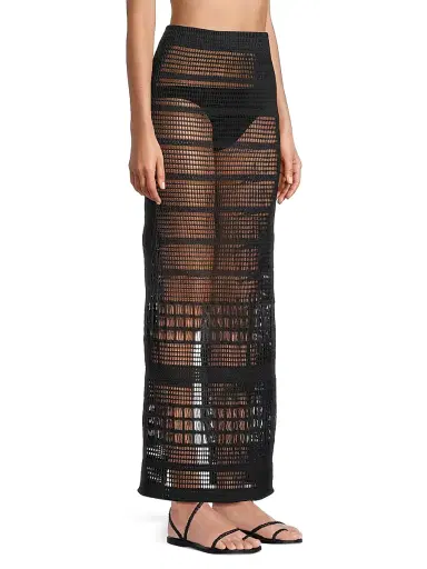 Peixoto Women's Ellis Sheer Maxi Skirt - Tayrona Nights - Size XL | Thumbnail 4