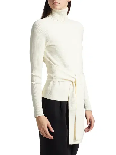 Toccin Women's Rib-Knit Turtleneck Top - | Thumbnail 4 Toccin Women's Rib-Knit Turtleneck Top - | Thumbnail 4