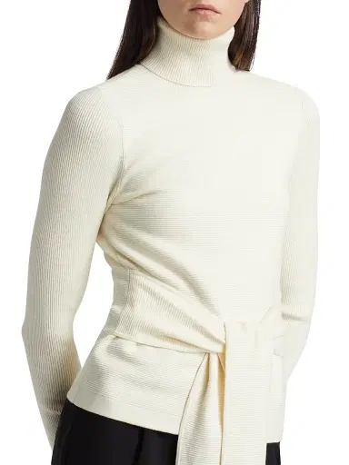Toccin Women's Rib-Knit Turtleneck Top - | Thumbnail 6 Toccin Women's Rib-Knit Turtleneck Top - | Thumbnail 6