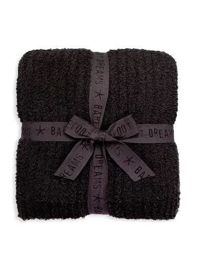 Barefoot Dreams Rib-Knit Throw - Carbon | Thumbnail 6 Barefoot Dreams Rib-Knit Throw - Carbon | Thumbnail 6