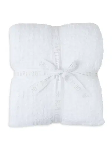 Barefoot Dreams Rib-Knit Throw - Carbon | Thumbnail 1 Barefoot Dreams Rib-Knit Throw - Carbon | Thumbnail 1