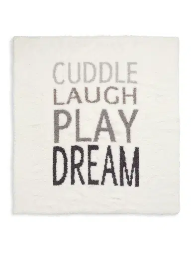 Barefoot Dreams Cuddle Laugh Play Dream Stroller Blanket - Pearl Multi | Thumbnail 2