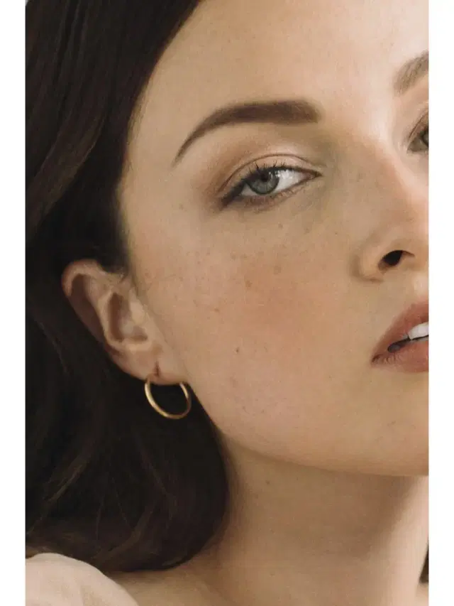 Women's Hayley Classic 14K Yellow Gold Hoop Earrings - Yellow Gold
