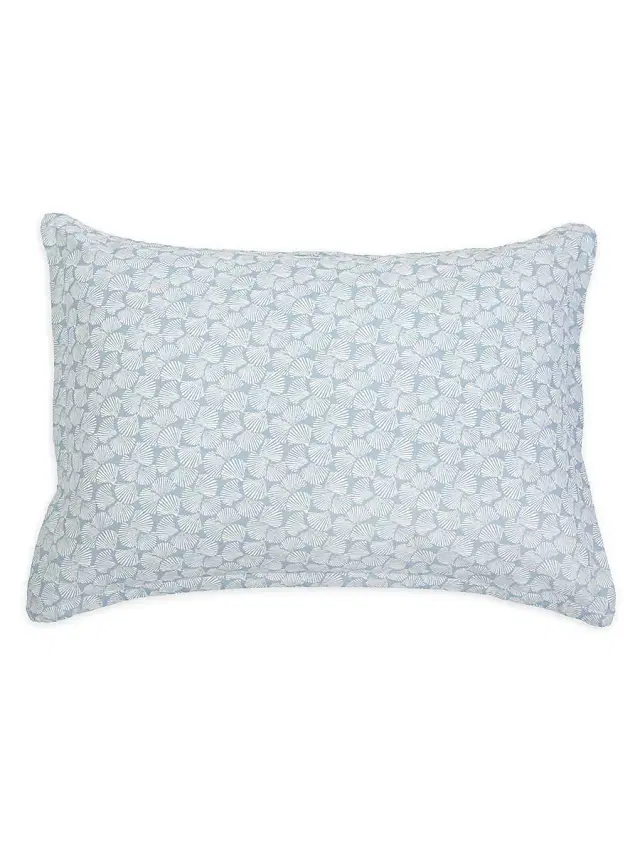 Pom Pom at Home Biscayne Double-Sided Sham - Light Blue Full