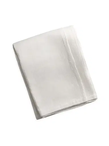 Lili Alessandra Rain Herringbone Cotton-Linen Blanket | Thumbnail 1