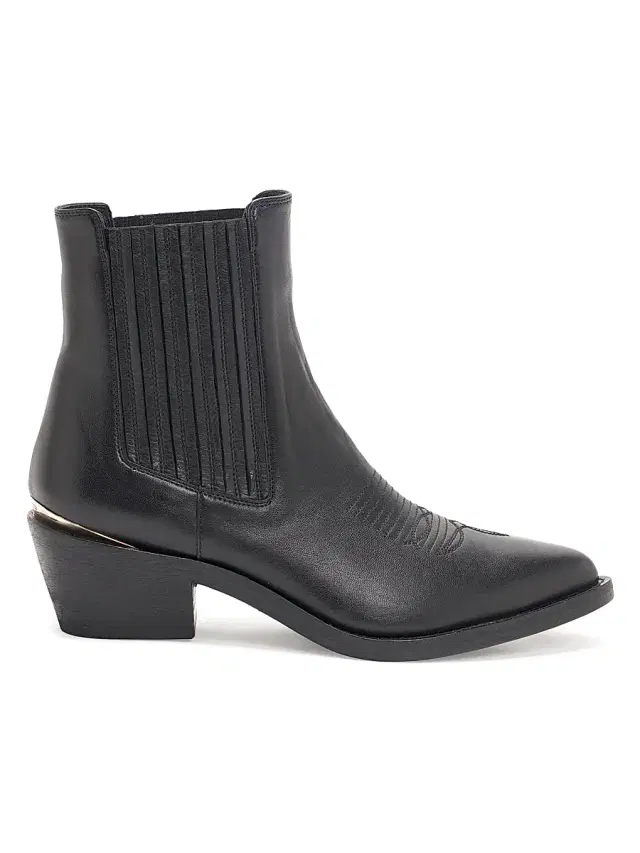 Partlow Women's 55MM Loulou Suede Ankle Boots - Nero - Size 5.5