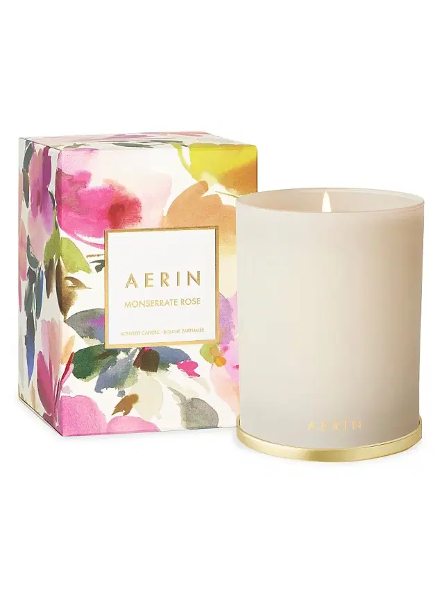 AERIN Monserrate Rose Candle
