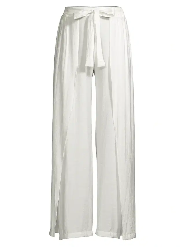 Peixoto Women's Joan Wrap Pants - Patched White