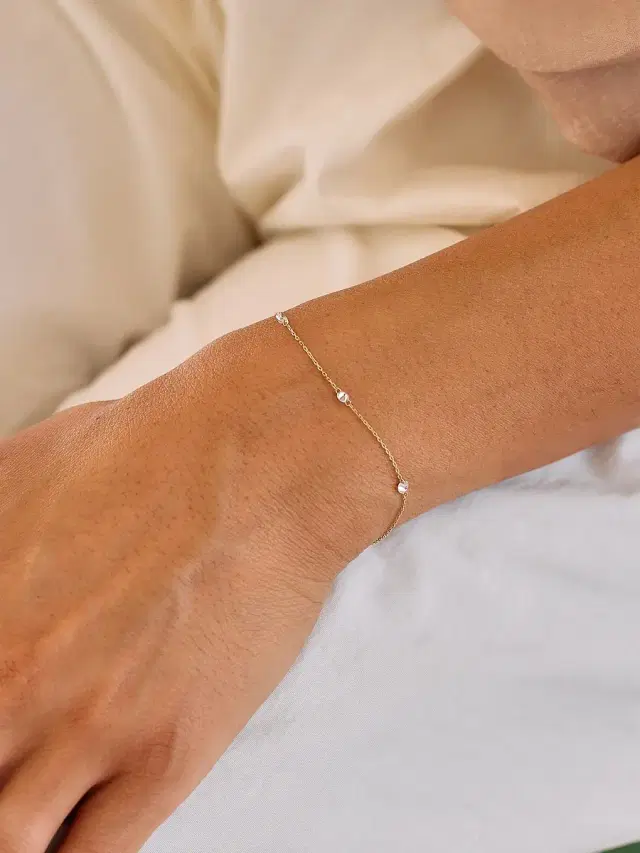 Women's Layla 14K Yellow Gold & 0.18 TCW Lab-Grown Diamond Bracelet - Gold