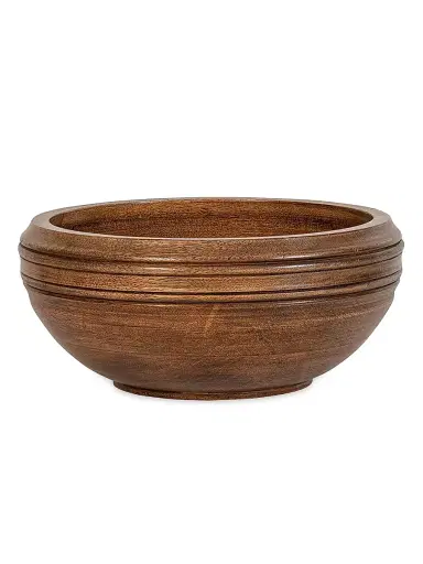 Juliska Bilbao Wood Serving Bowl/12" - Brown | Thumbnail 1