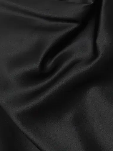 Fleur du Mal Women's Cowlneck Silk Slip - Black - Size Large | Thumbnail 6 Fleur du Mal Women's Cowlneck Silk Slip - Black - Size Large | Thumbnail 6
