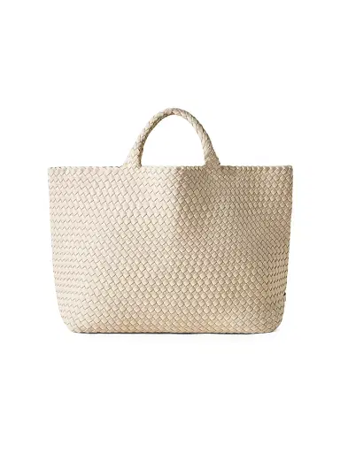 Naghedi Women's St. Barths Large Tote Bag - Ecru | Thumbnail 1