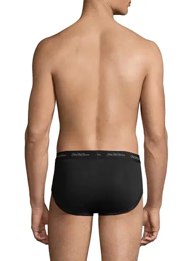 Saks Fifth Avenue Men's COLLECTION 3-Pack Boxer Briefs - Navy Grey Heather Light Grey Heather - Size Small | Thumbnail 4