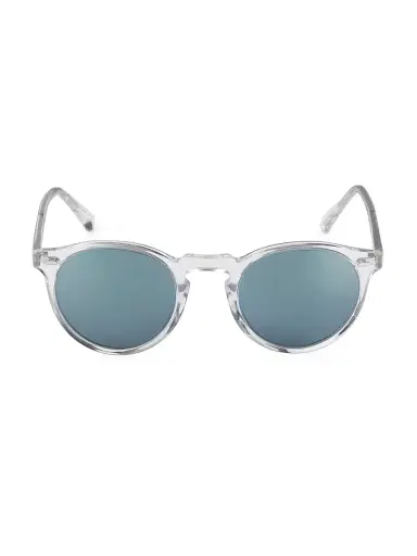 Oliver Peoples Women's Gregory Peck 1962 50MM Round Sunglasses | Thumbnail 1 Oliver Peoples Women's Gregory Peck 1962 50MM Round Sunglasses | Thumbnail 1