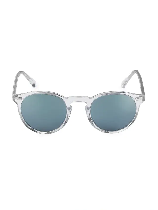 Oliver Peoples Women's Gregory Peck 1962 50MM Round Sunglasses